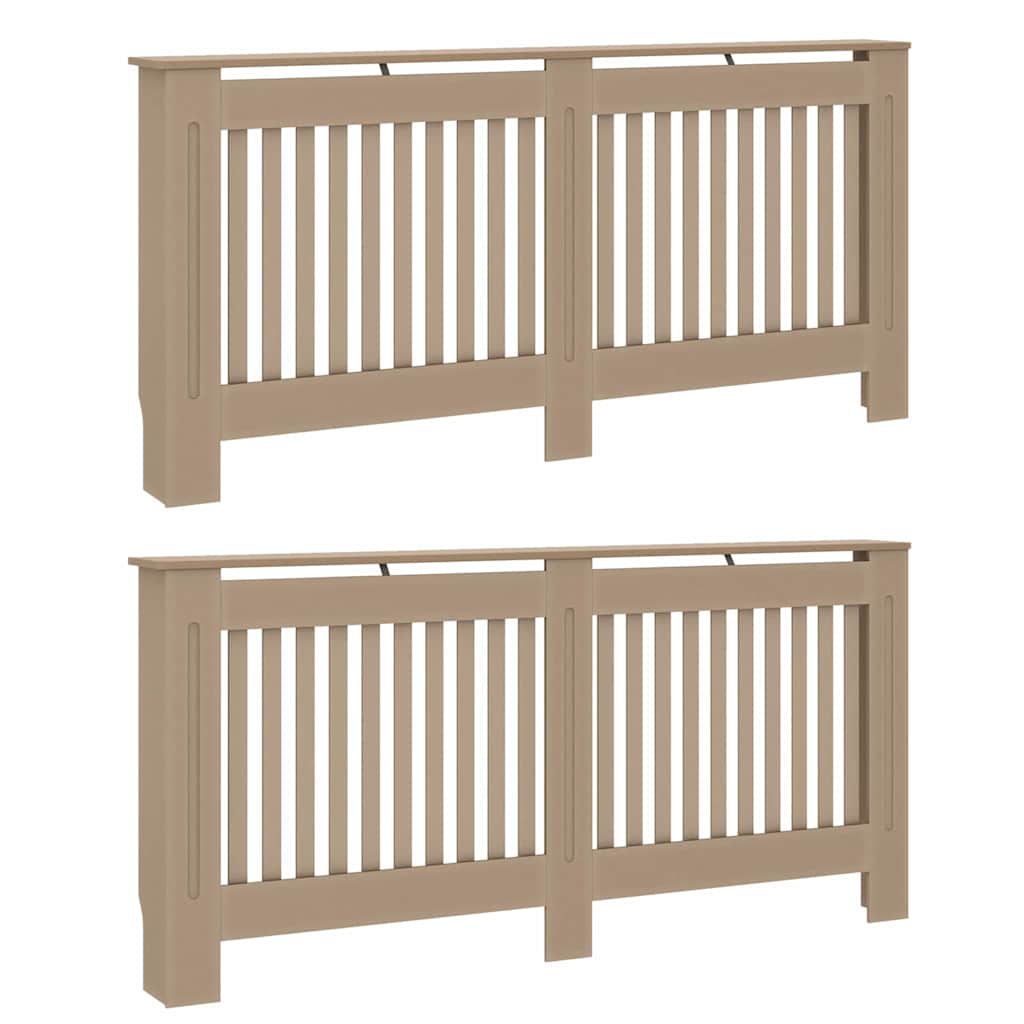 Holzwerkstoff Heizkörper-Abdeckung Heizkörperverkleidung 112 cm, weiß