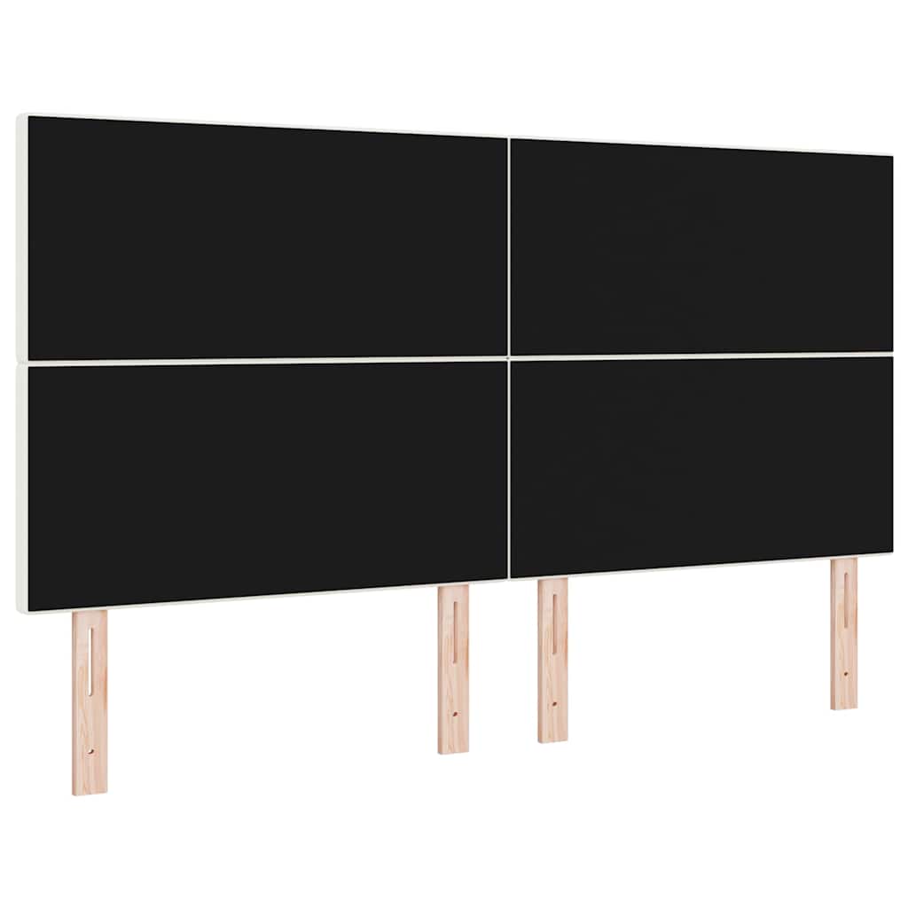 Kopfteil Hellgrau 80 cm Cordstoff