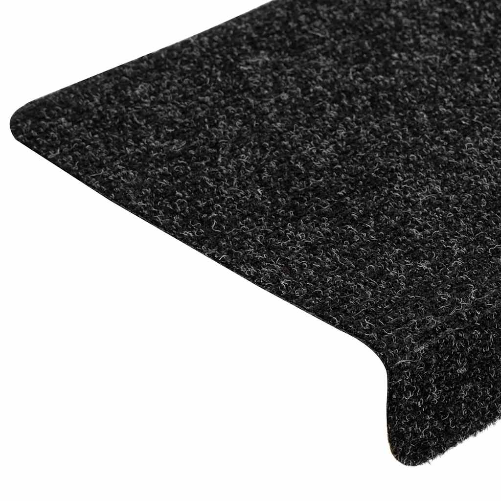 Stufenmatten Selbstklebend 15 Stk. 65x21x4 cm Hellbraun Rechteckiger Rand