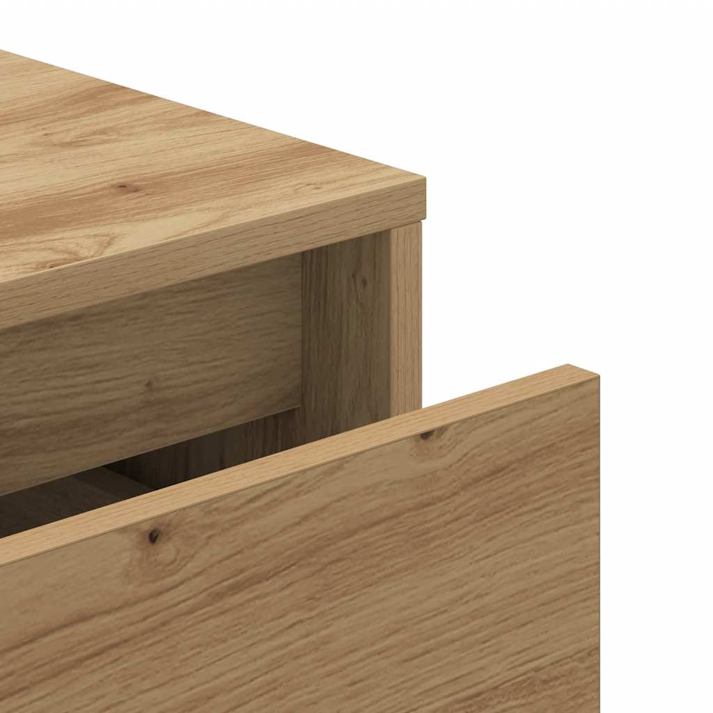 Schubladenbox Weiß 40,5x40x40 cm Holzwerkstoff
