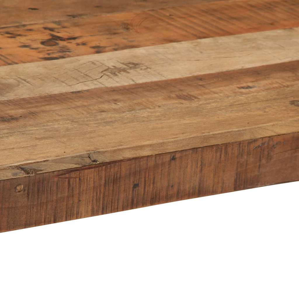 Couchtisch Braun 110 x 55 x 40 cm Massives upgecyceltes Holz