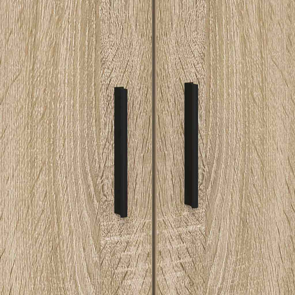 Aufbewahrungsbettgestell mit Speicher Weiß 80 cm Holzwerkstoff