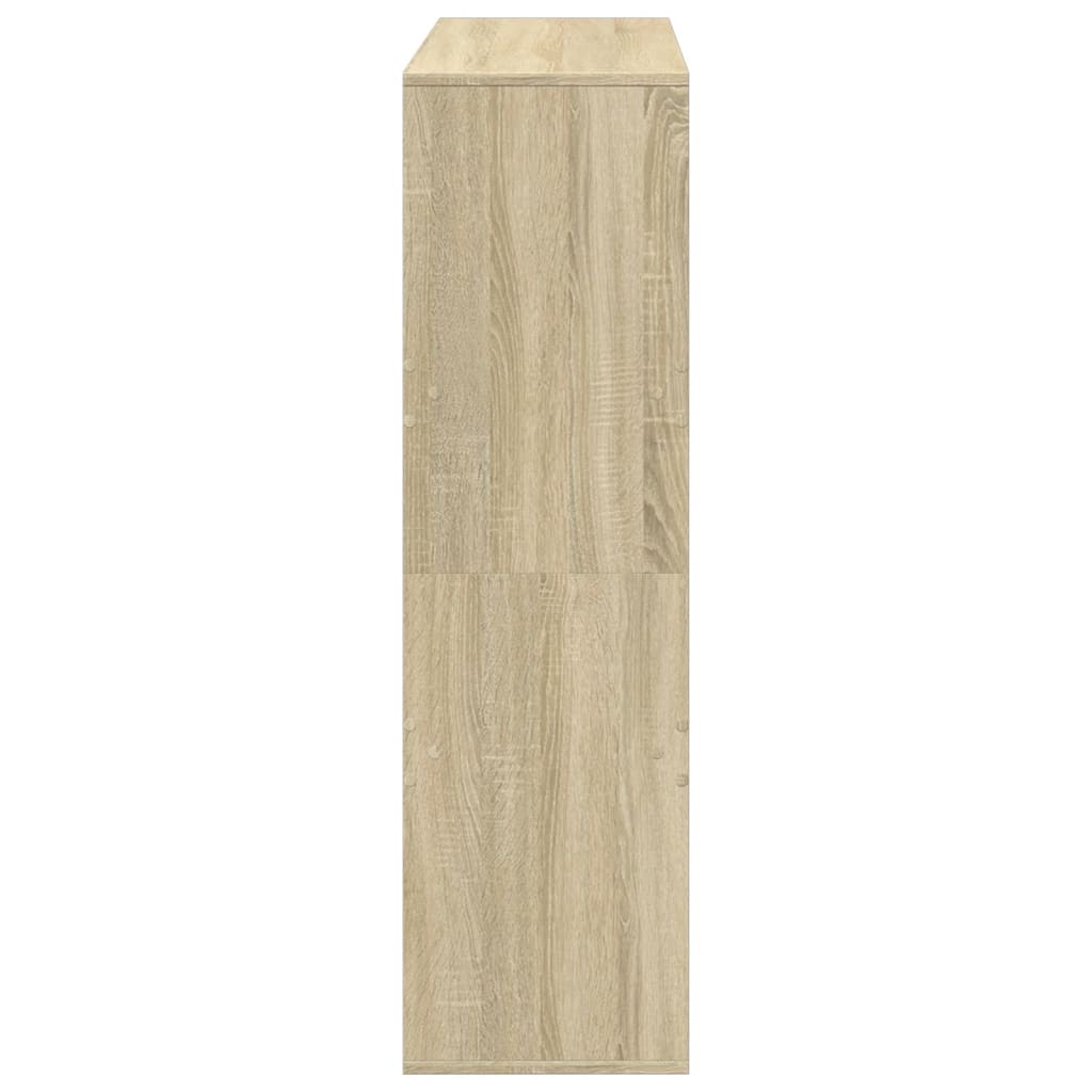Bücherregal Weiß 100x33x135 cm Holzwerkstoff