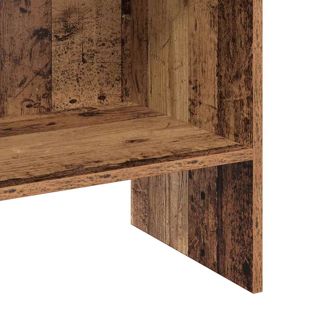 Bücherregal Weiß 40x35x180 cm Holzwerkstoff