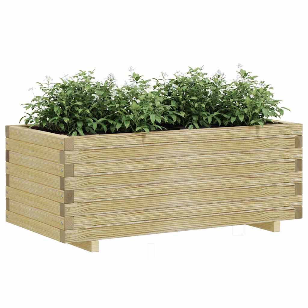 Hochbeet 100x50x40 cm Holz Rechteckig