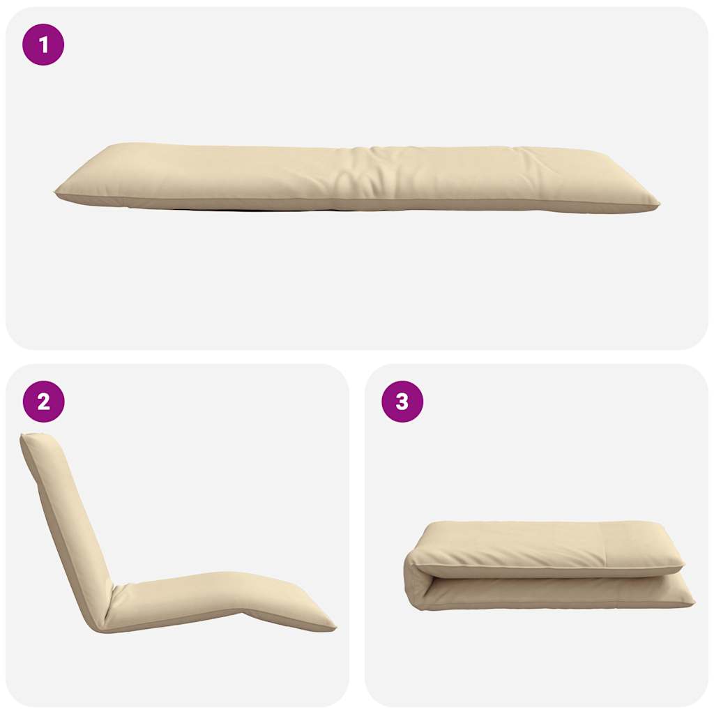 Sonnenliege Klappbar Anthrazit 175x54x8,5 cm Oxford-Gewebe