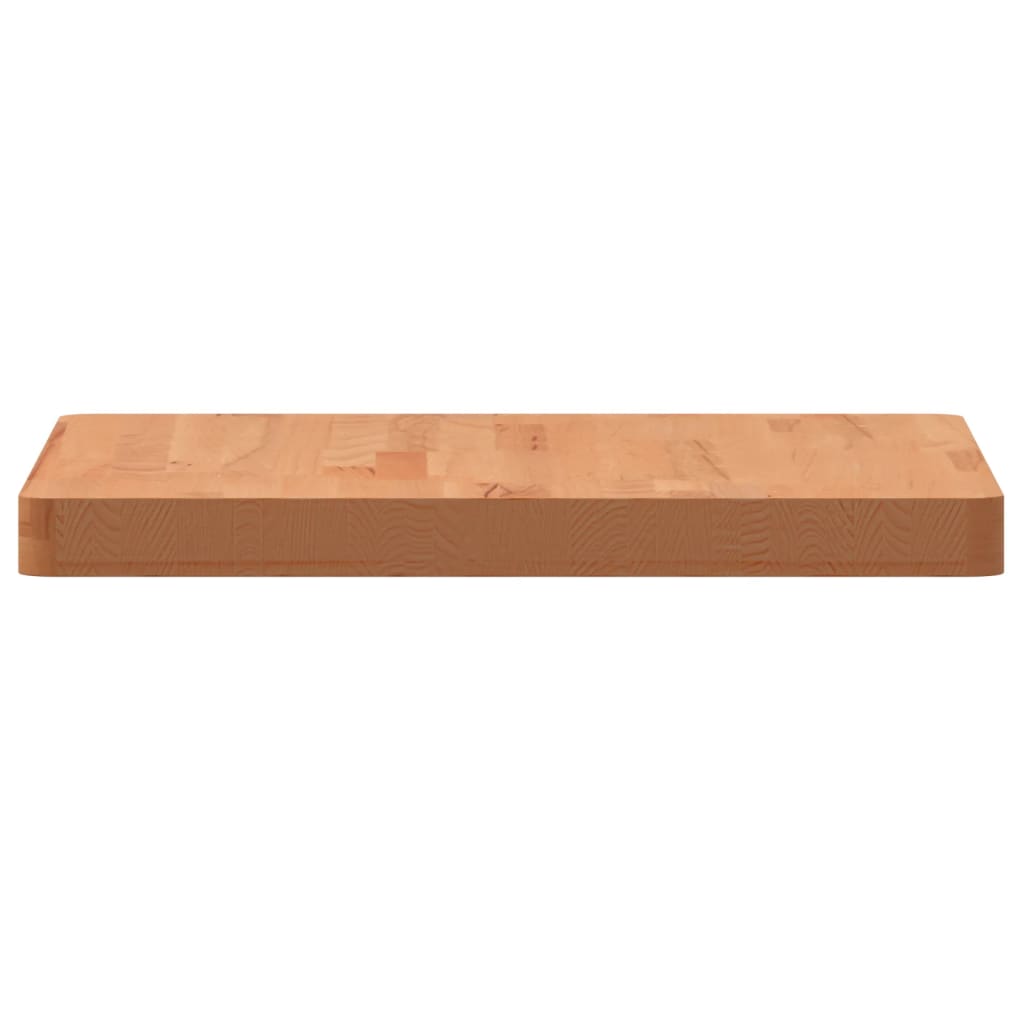 Tischplatte Ø30x1,5 cm Rund Massivholz Buche