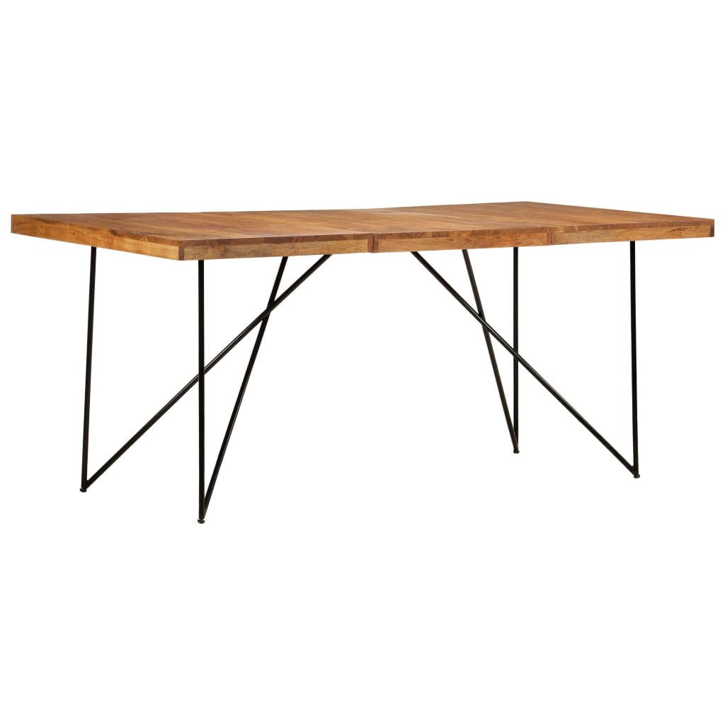 Esstisch 180×90×76 cm Mango Massivholz
