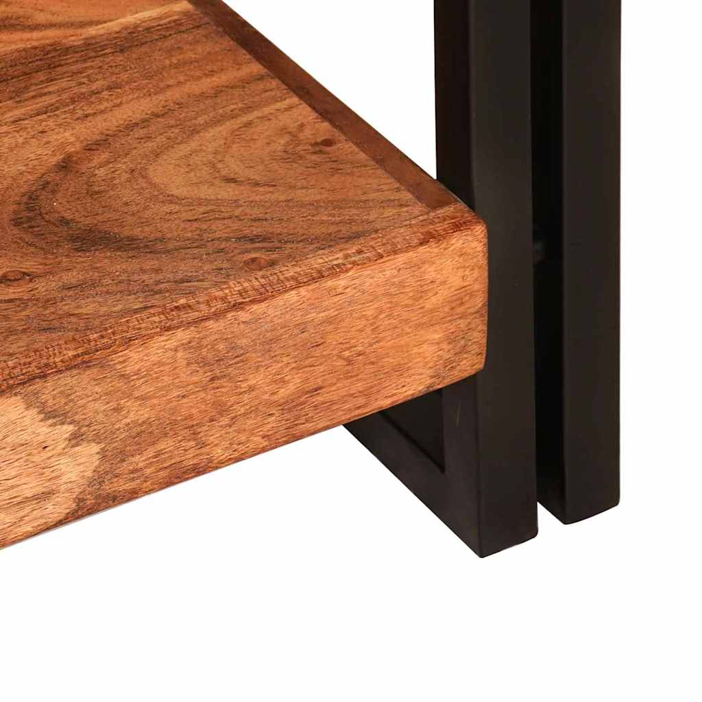 Konsolentisch Braun 120 x 33 x 75 cm Massivholz Akazie