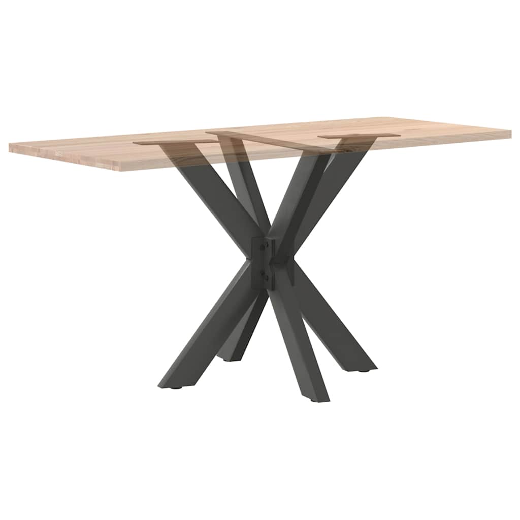Couchtischbein in Spinnenform Naturstahl 98x58x(42-43) cm Stahl