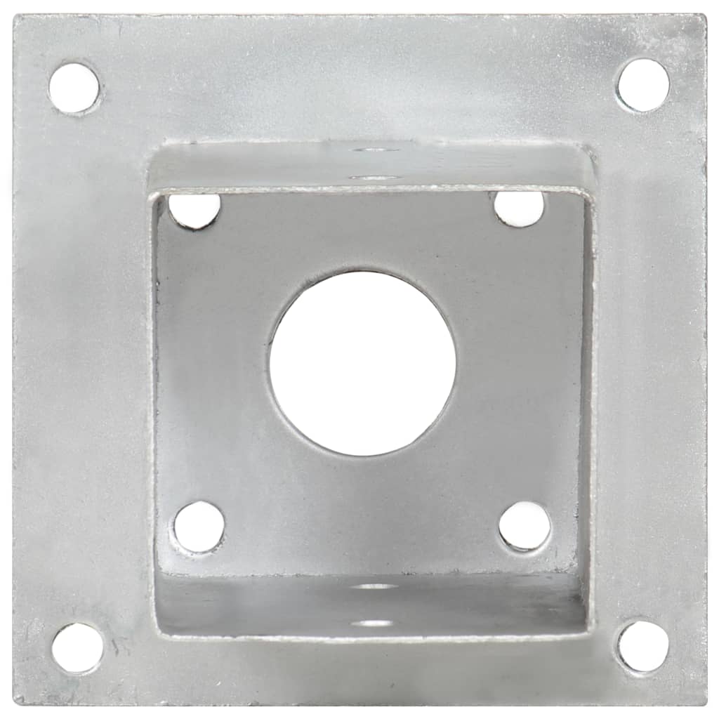 Pfostenanker 4 Stk. Verzinktes Metall 71 mm