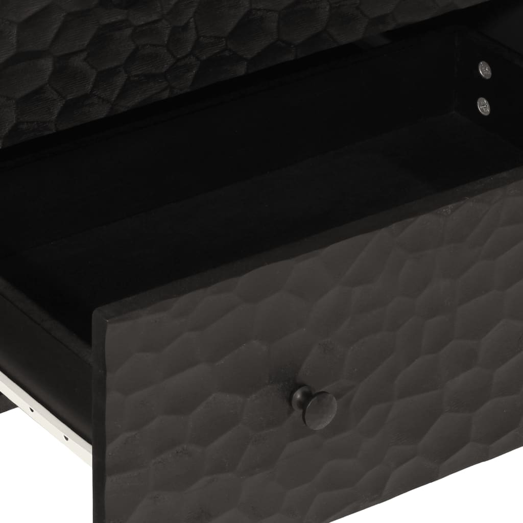 Beistellschrank 60x33x75 cm Massivholz Akazie