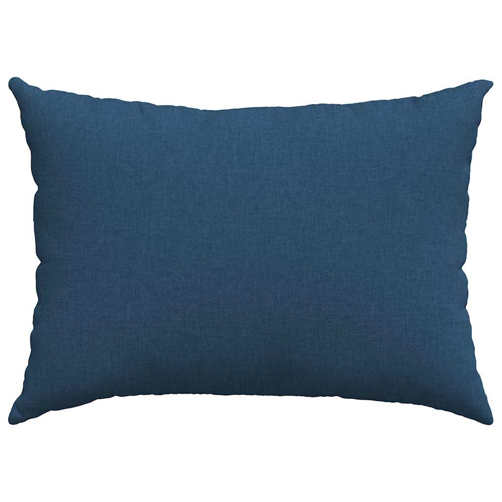 Sofakissen 2 pcs Hellgrau 50 x 30 cm Stoff
