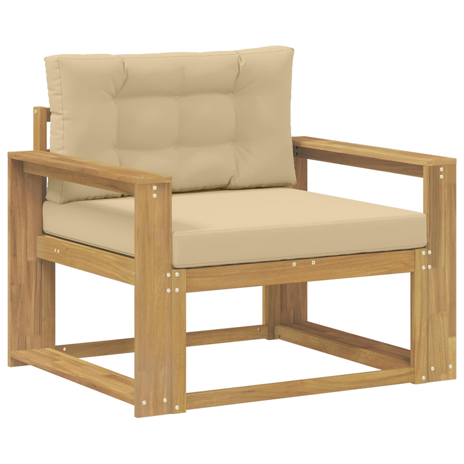 Outdoor Mittelsofa Natur