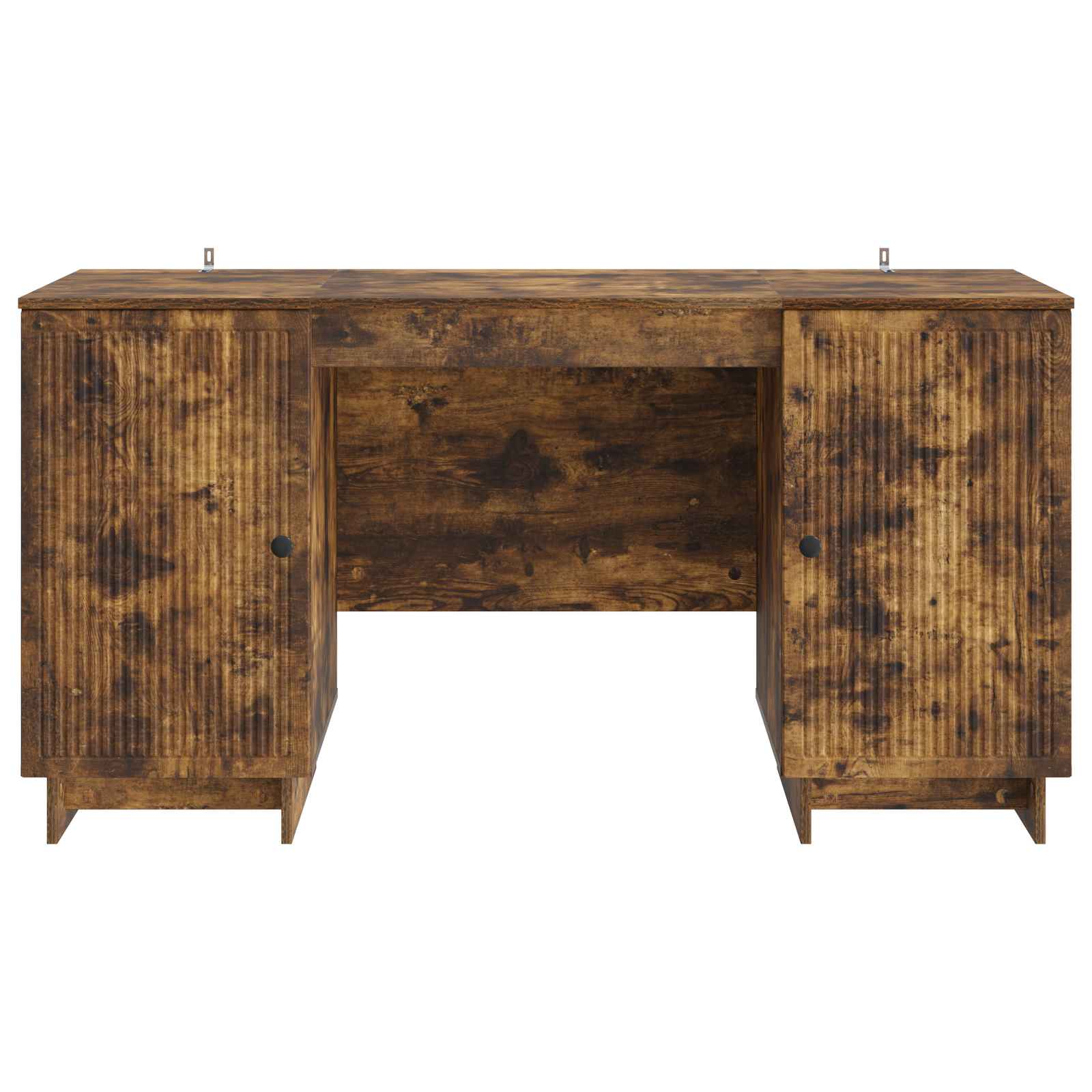 Schreibtisch Schwarz Holzwerkstoff 142,5 x 50 x 75 cm