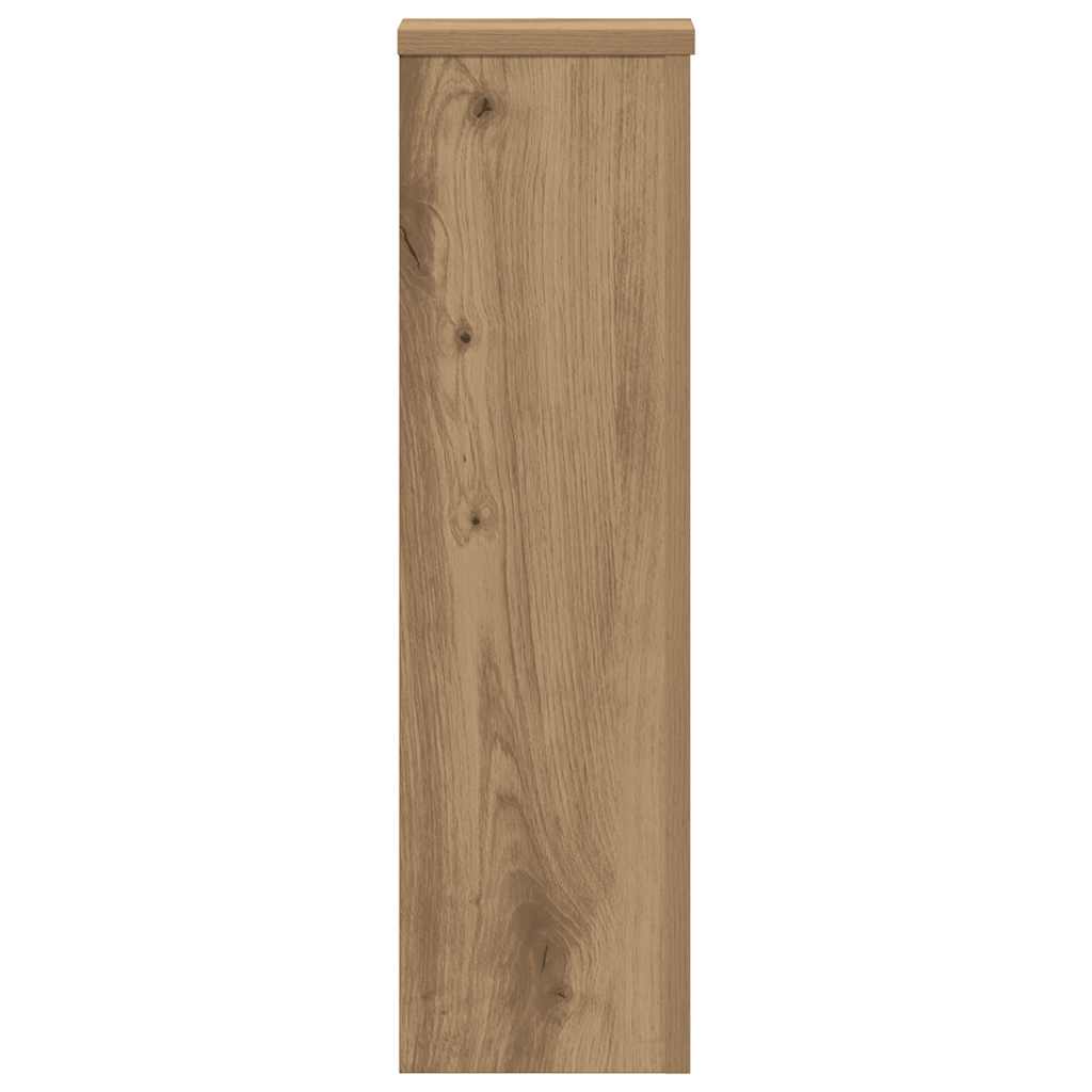 Pflanzenständer 2 Stk. Weiß 33x33x100 cm Holzwerkstoff