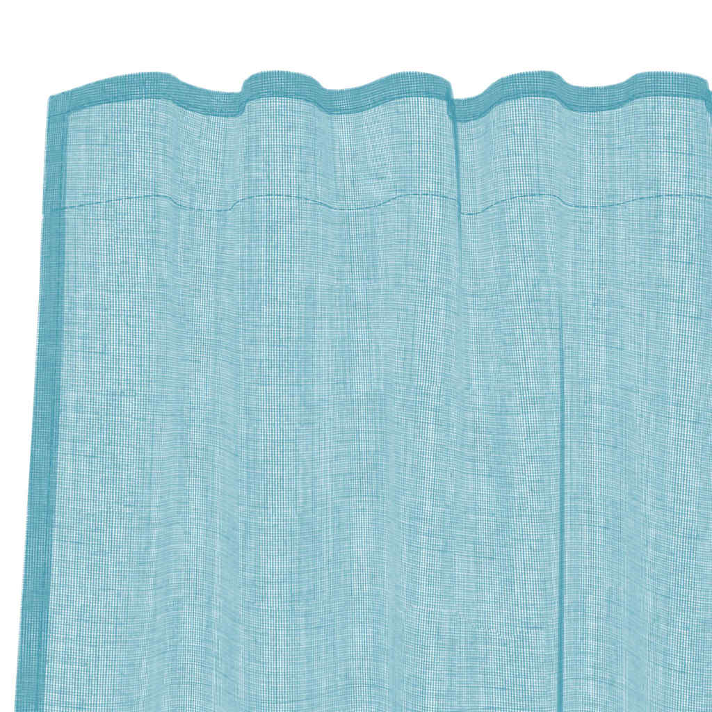 Voile Vorhänge mit Ösen 2 Stk. Apfelgrün 140x140 cm