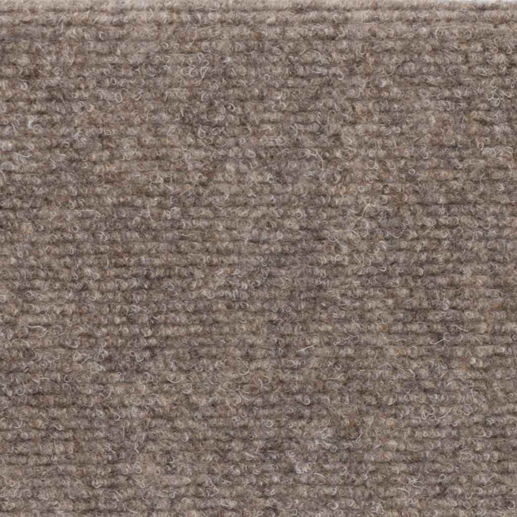 Stufenmatten Selbstklebend 15 Stk. 65x21x4 cm Hellbraun Rechteckiger Rand