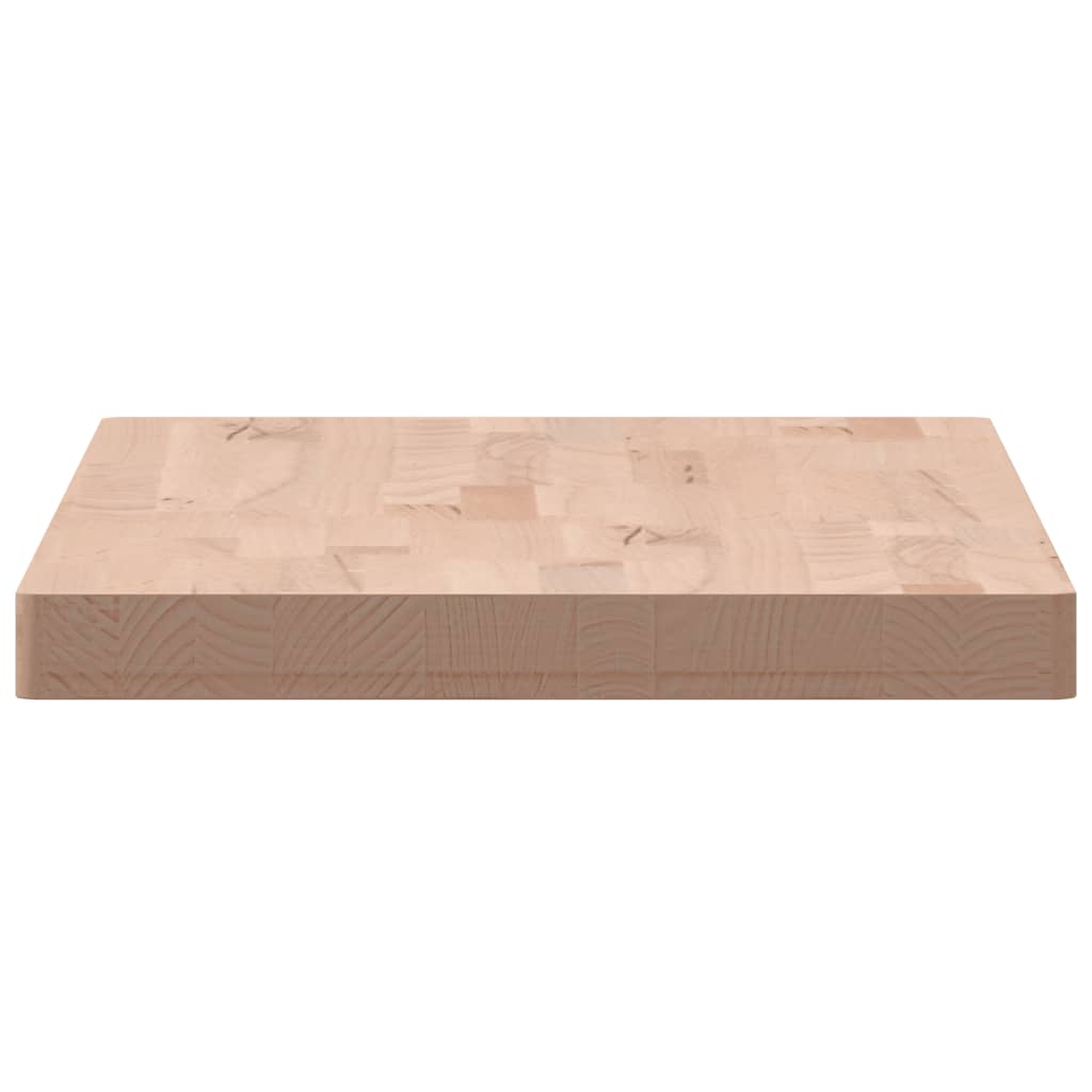 Waschtischplatte 80x40x1,5 cm Massivholz Buche