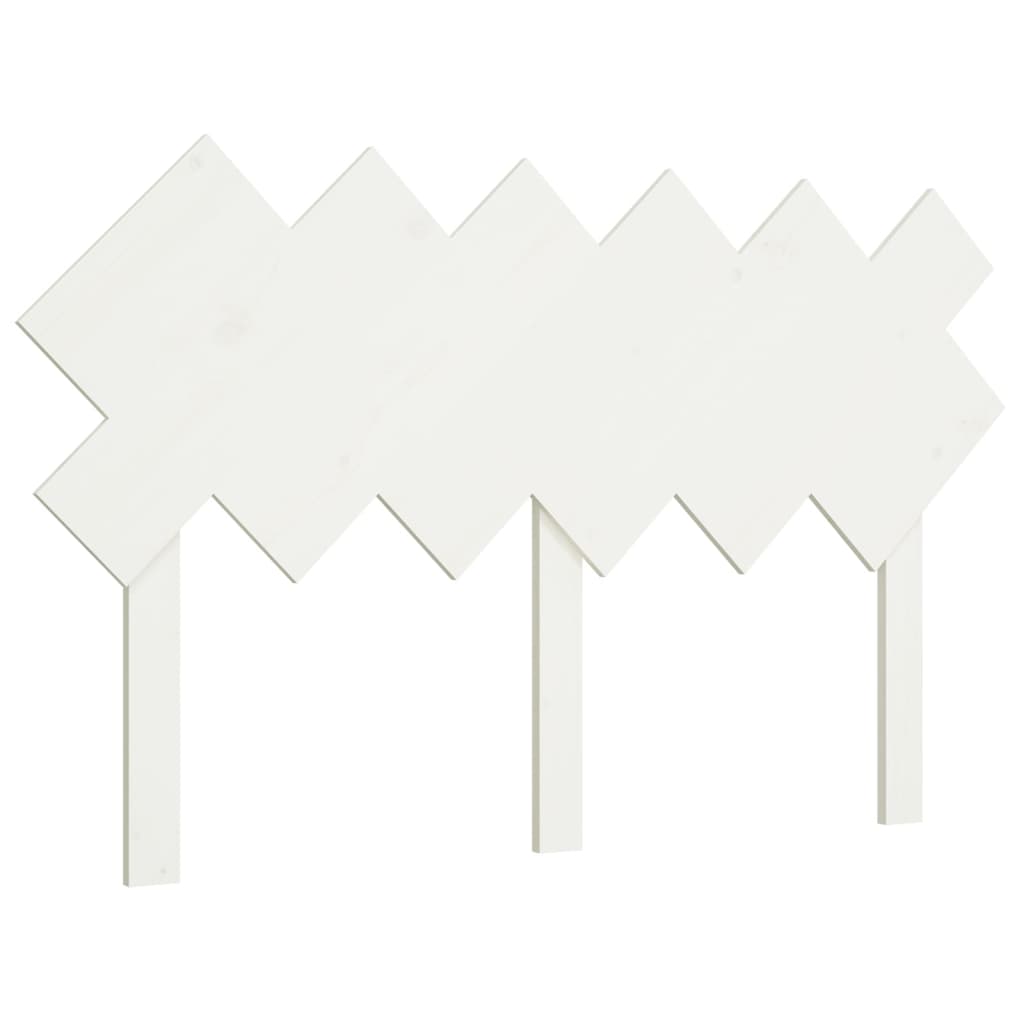 Kopfteil Grau 72,5x3x81 cm Massivholz Kiefer