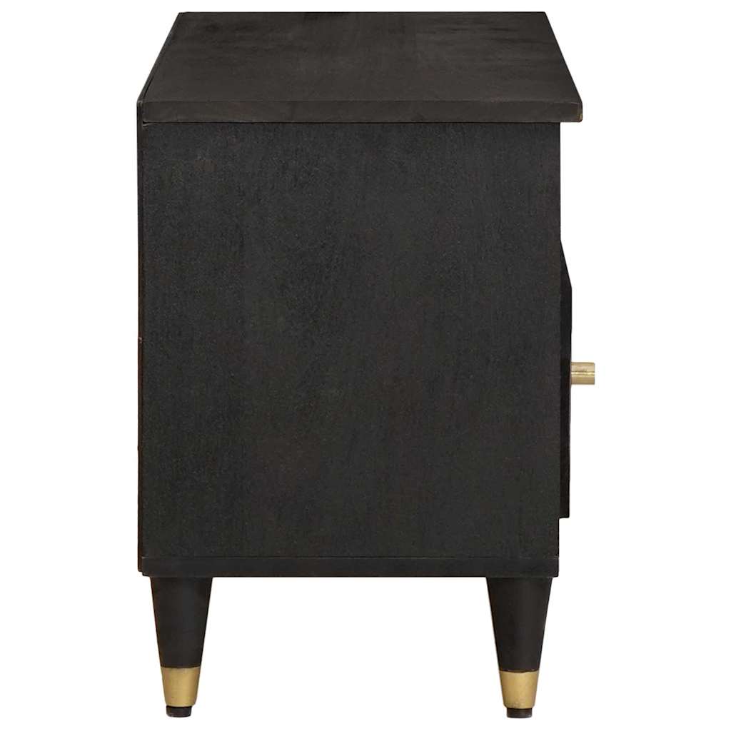 TV-Schränk Honigbraun 100 x 33 x 46 cm Massivholz Mango