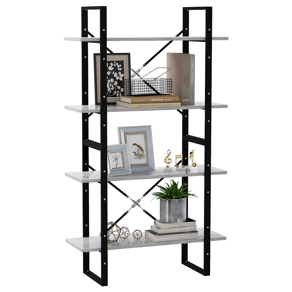 Bücherregal 2 Fächer Weiß 80x30x70 cm Holzwerkstoff