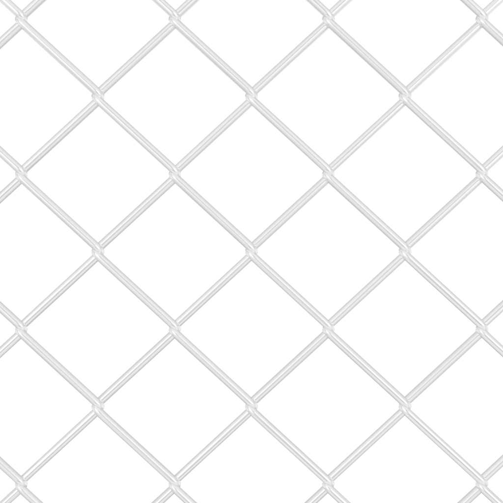 Outdoor Kettenglied-Zaun Erdfixierung 10 x 0,4 m Grün Netz