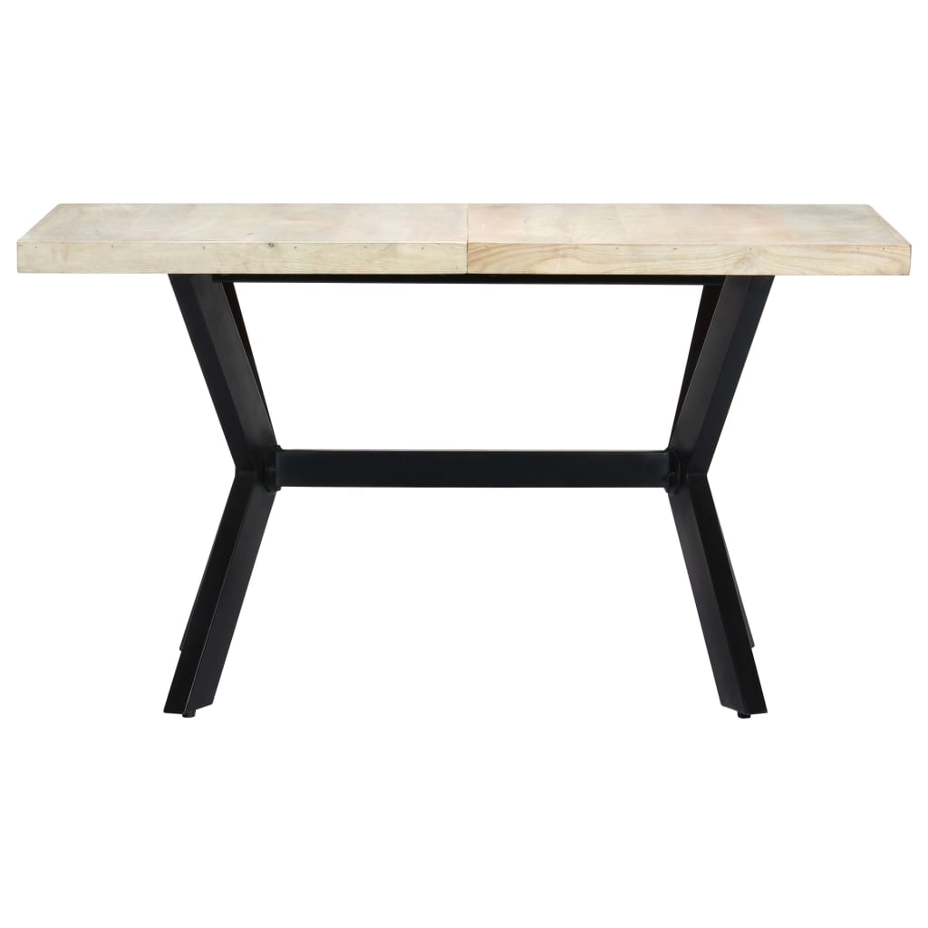 Esstisch Massivholz Mango und Stahlgestell 180 cm