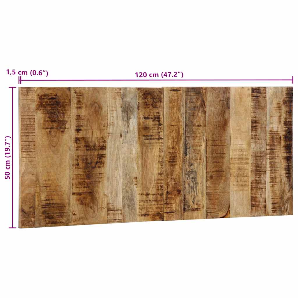 Kopfteil Mehrfarbig 160 cm Massivholz Altholz
