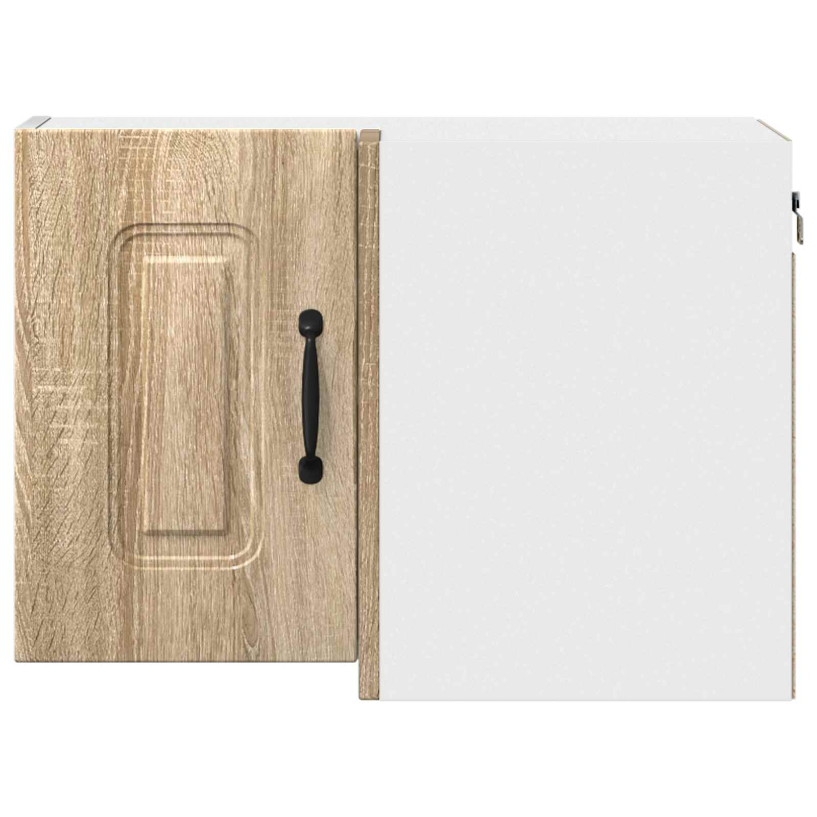 Herdumbauschränke 2 Stk. Kalmar Weiß Holzwerkstoff