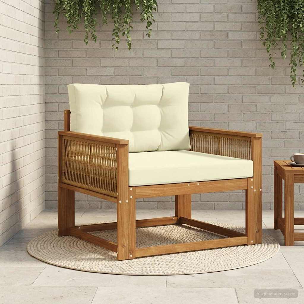 Outdoor Mittelsofa Natur