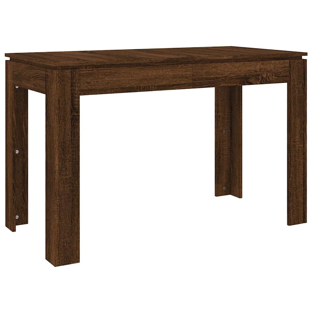 Esstisch Weiß 120x60x76 cm Holzwerkstoff