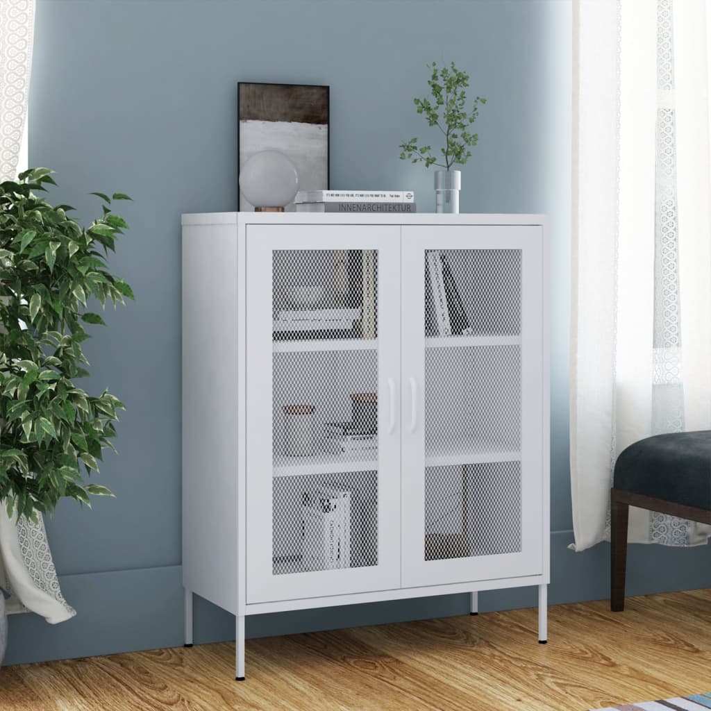Lagerschrank Olivgrün 80x35x101,5 cm Stahl