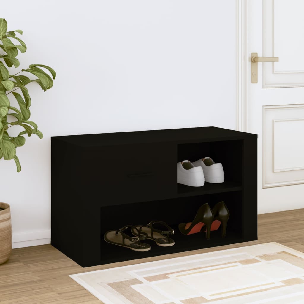 Schuhschrank Weiß 80x35x45 cm Holzwerkstoff