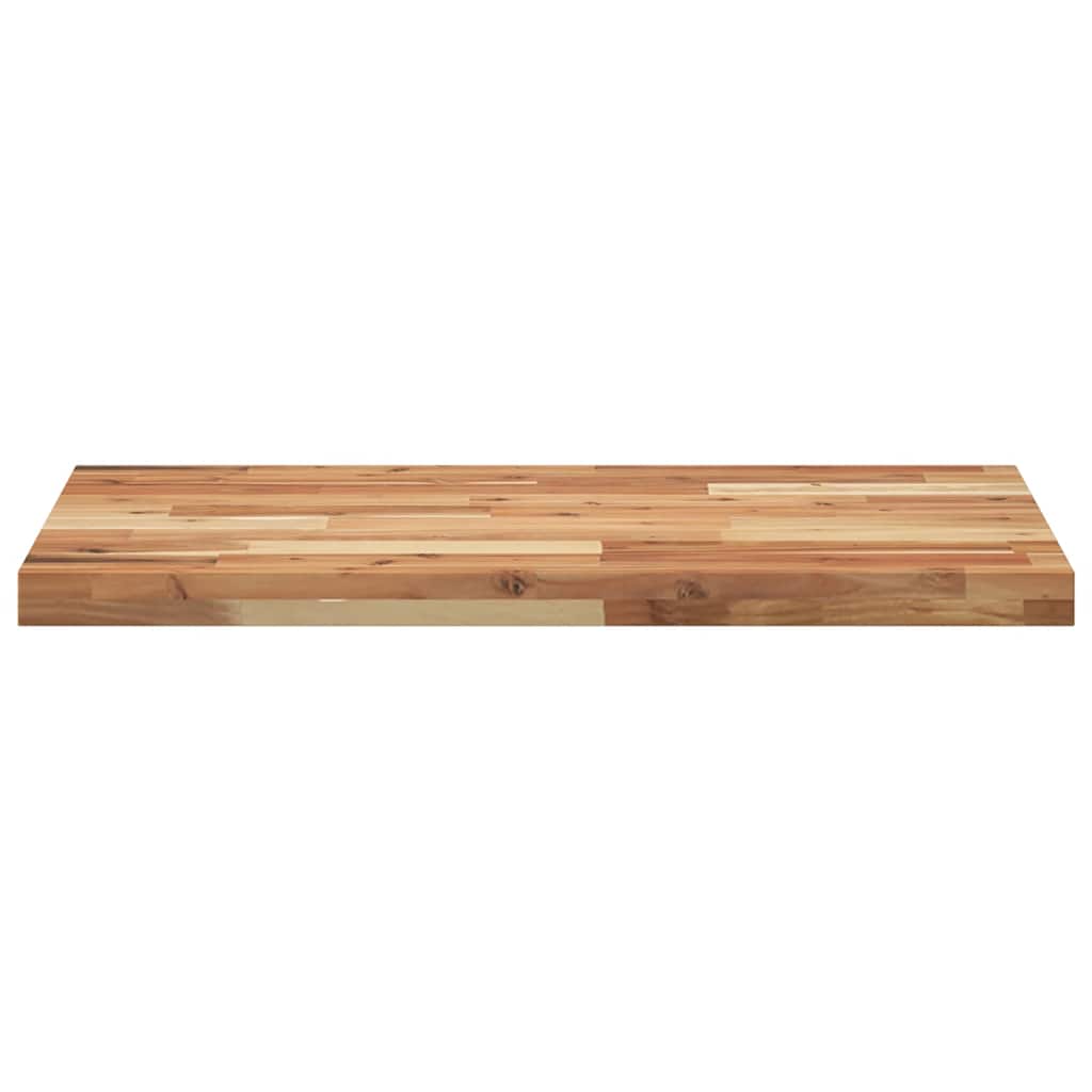 Tischplatte Rechteckig 60x50x2 cm Massivholz Akazie