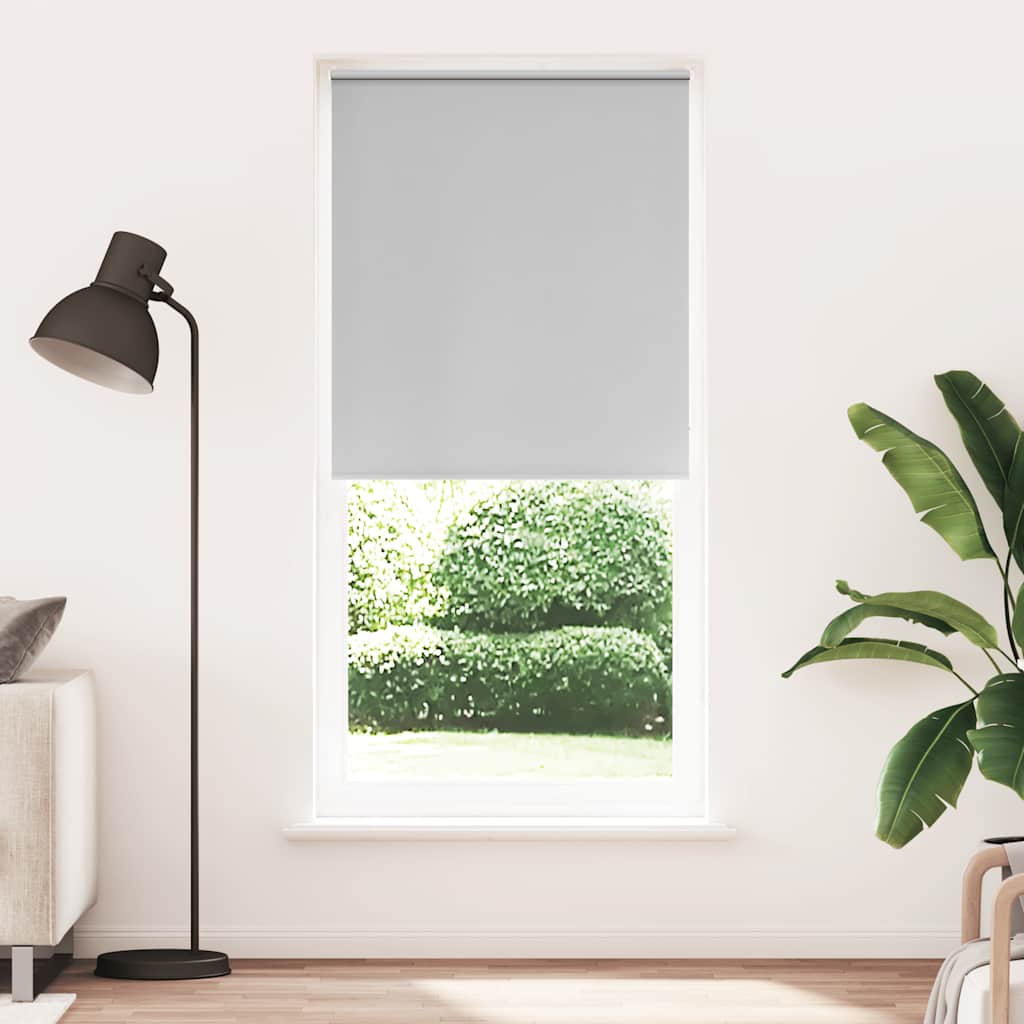 Verdunkelungsrollo 84,4 x 175 cm, Stoffbreite 80 cm, Weiß