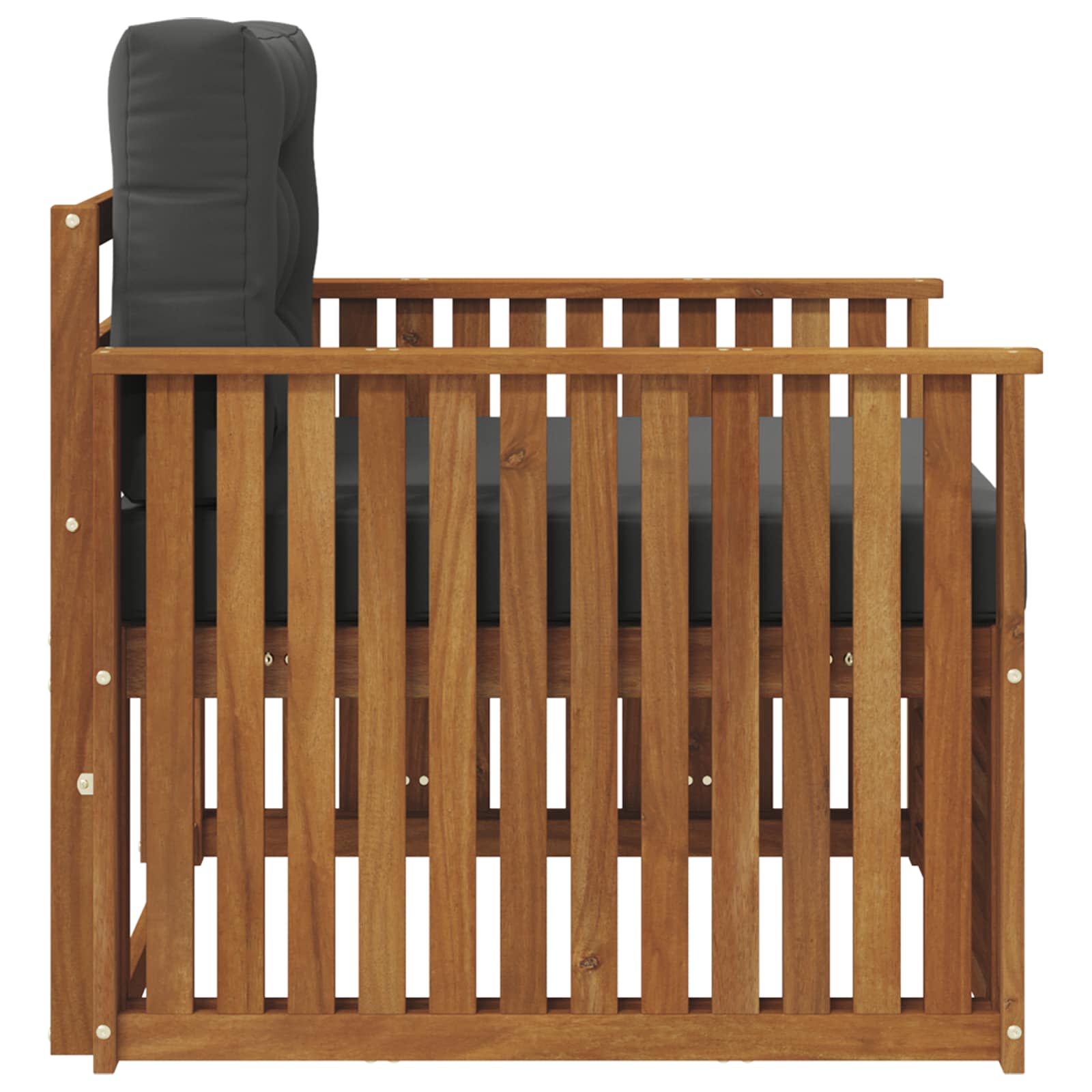 2 Stück Outdoor-Sofa Natur