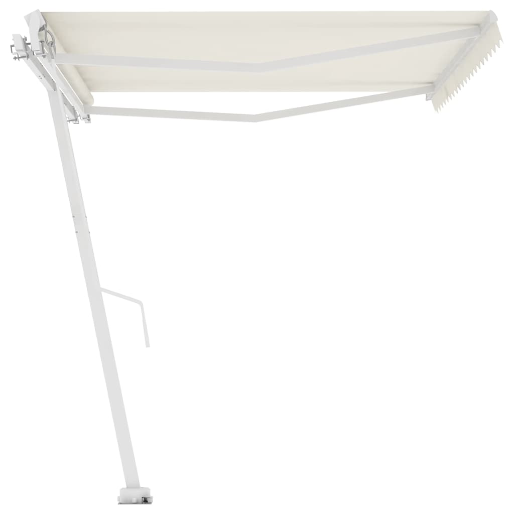 Standmarkise Manuell Einziehbar 300x250 cm Creme
