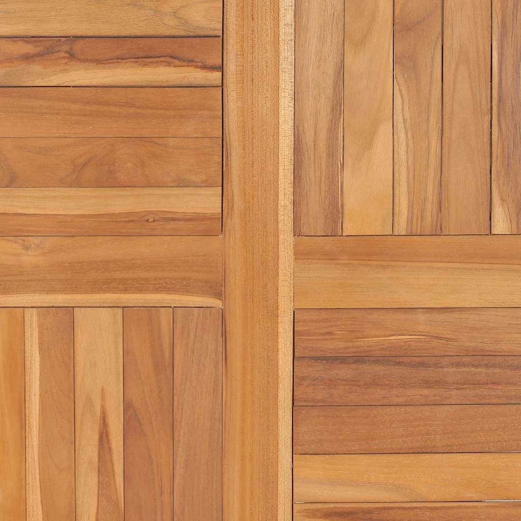 Tischplatte Massivholz Teak Rund 2,5 cm 40 cm