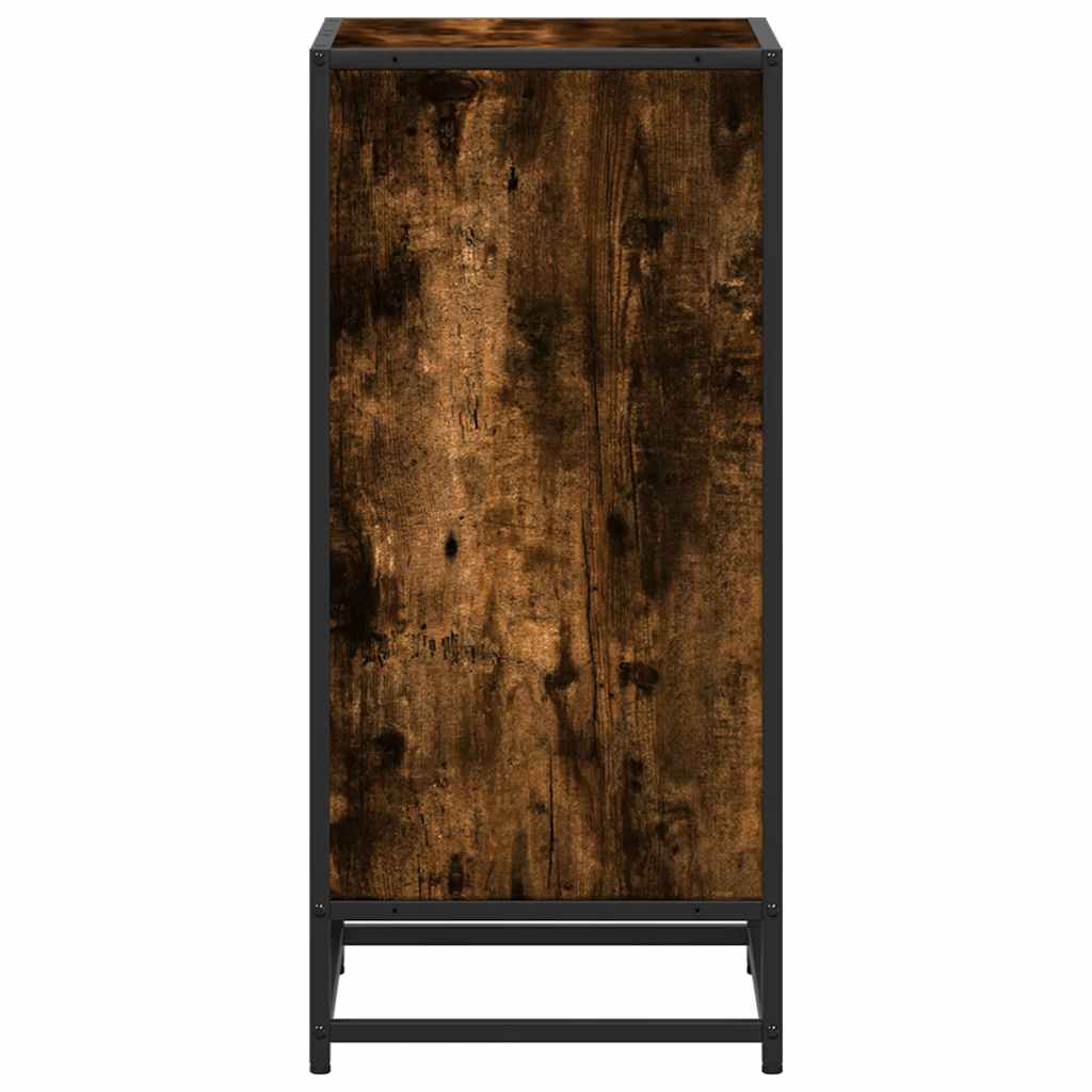 Bücherregal Schwarz 60x35x139 cm Holzwerkstoff