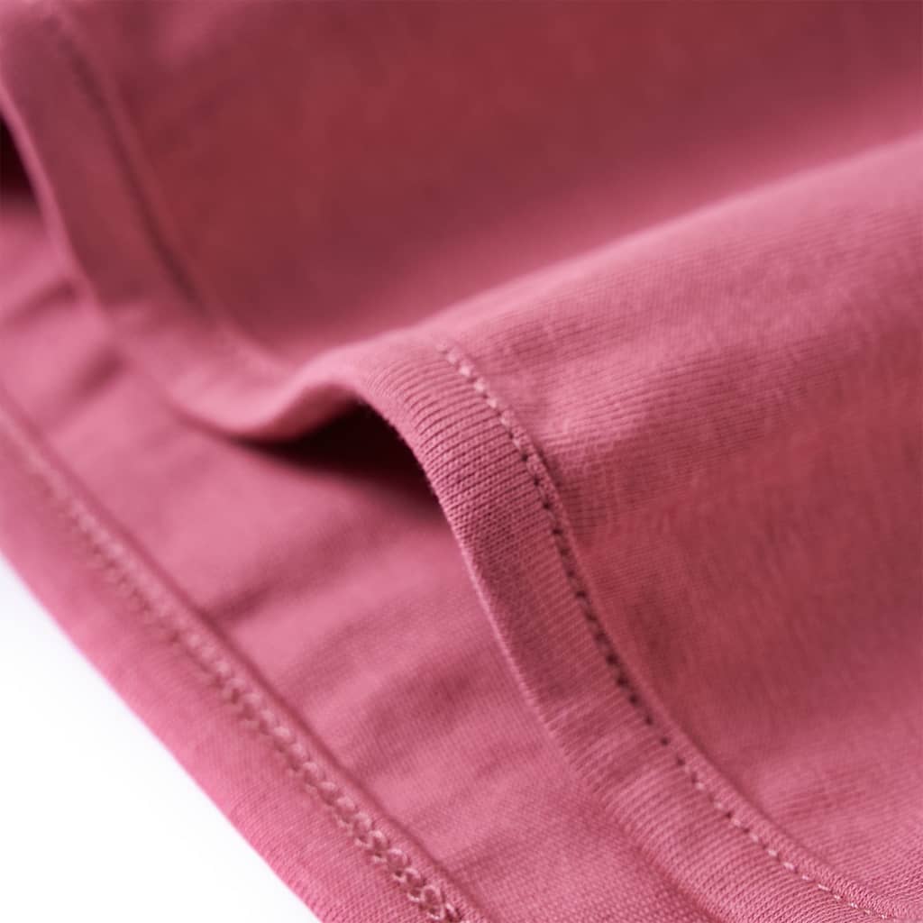 Kinder-Langarmshirt Himbeerrosa 104