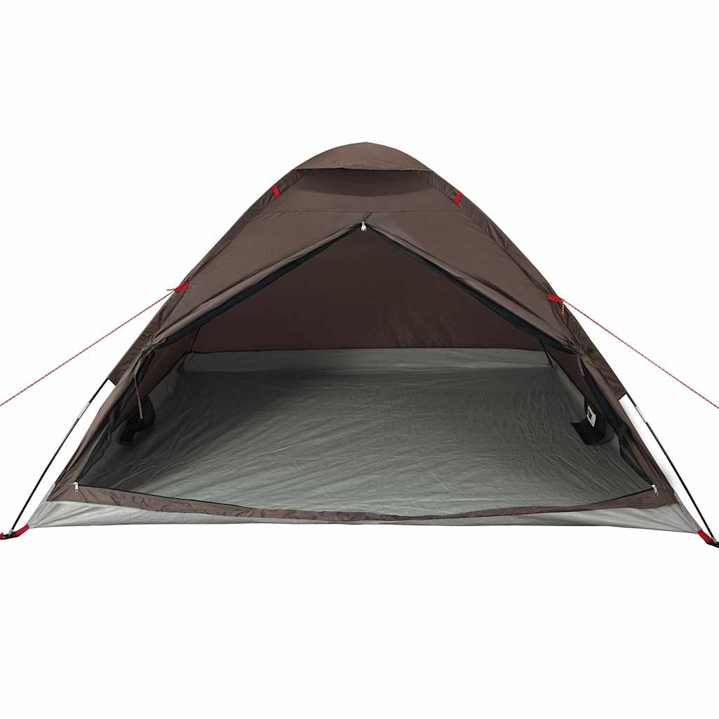 Kuppel-Campingzelt 2 Personen Olivgrün Wasserdicht
