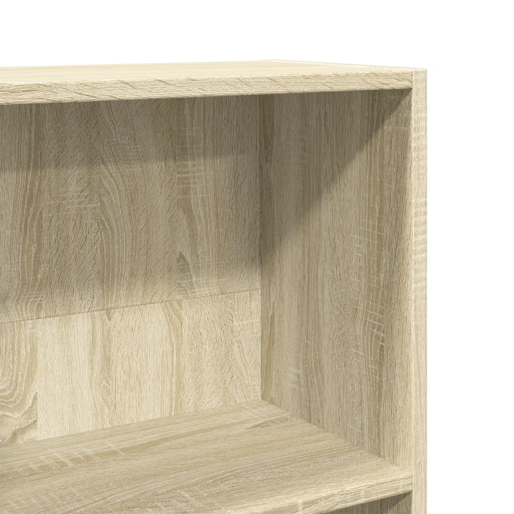Bücherregal Weiß 80x30x189 cm Holzwerkstoff