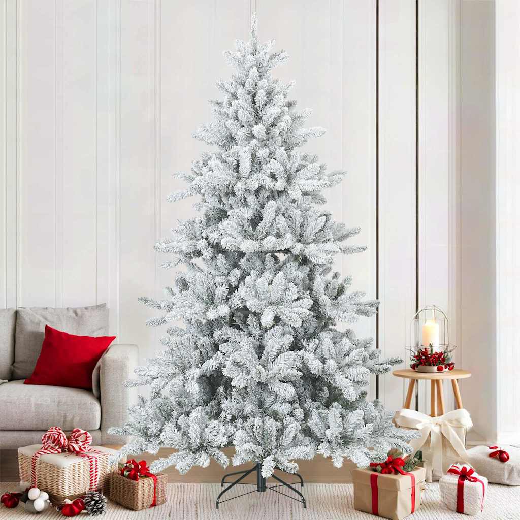 Künstlicher klappbarer Weihnachtsbaum Grün 150 cm PVC, Stahl
