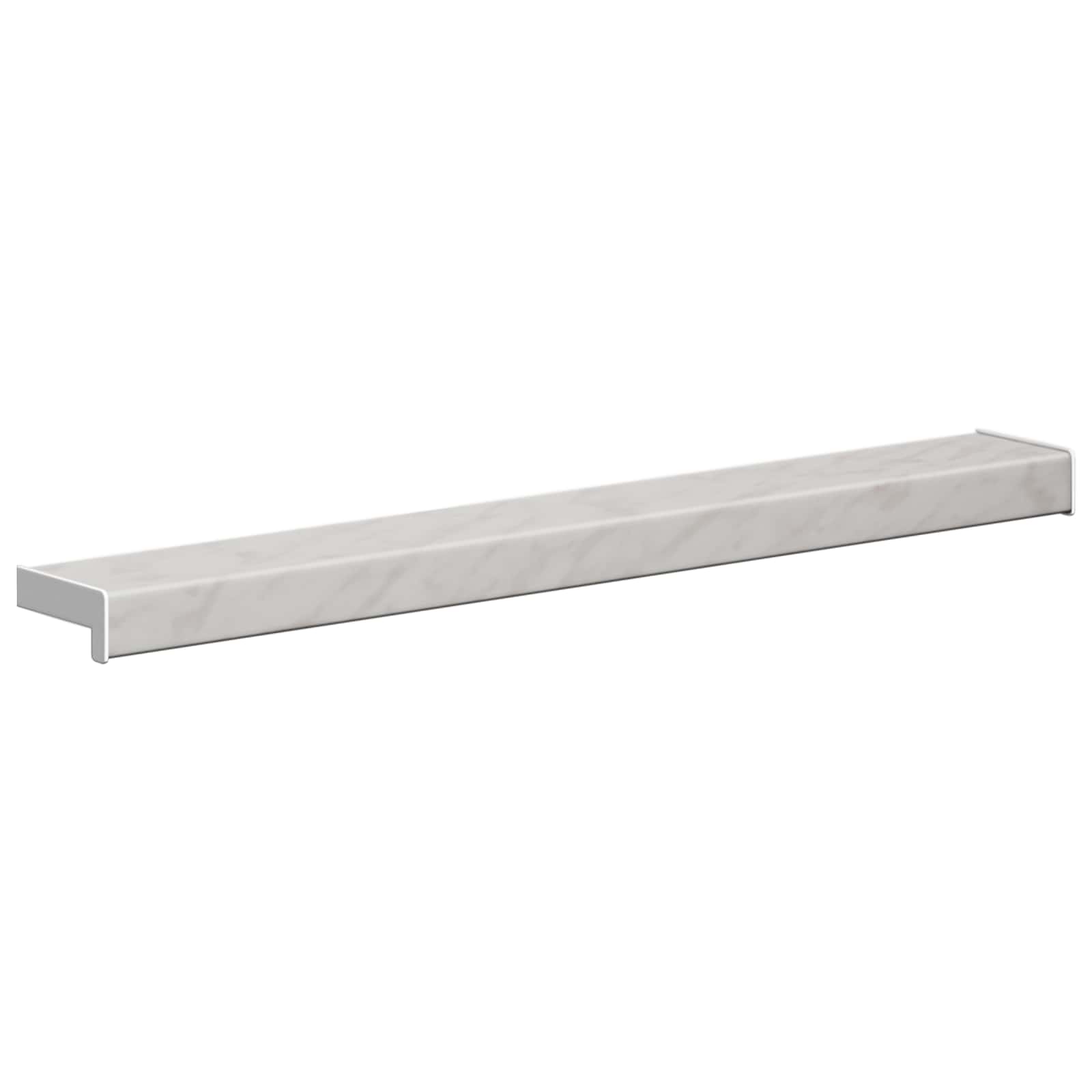 Fensterbank Weiß 60 x 10 x 4,5 cm PVC