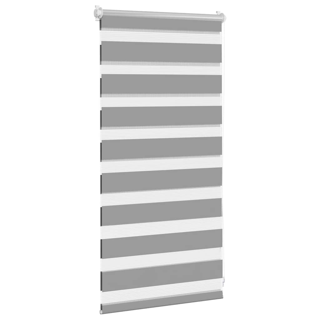 Zebra-Rollo 40,9 x 100 cm, Stoffbreite 36,7 cm, Weiß