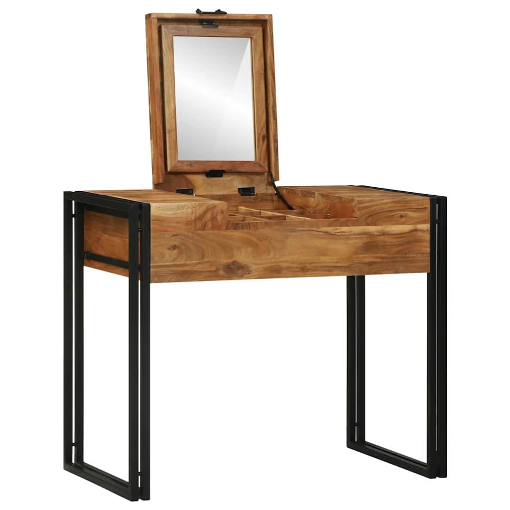 Schlafzimmer-Frisiertische mit Speicher Braun Massivholz Mango