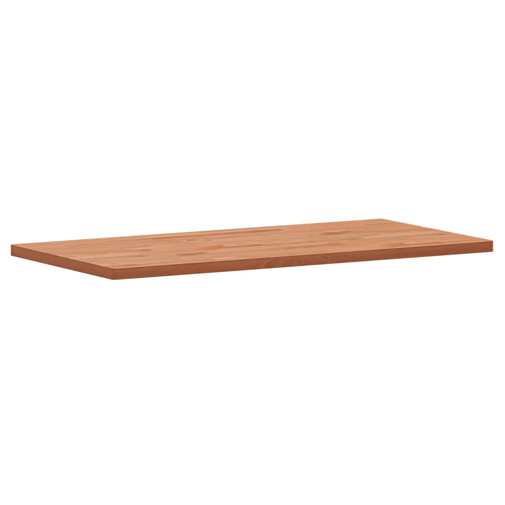 Waschtischplatte 80x40x1,5 cm Massivholz Buche