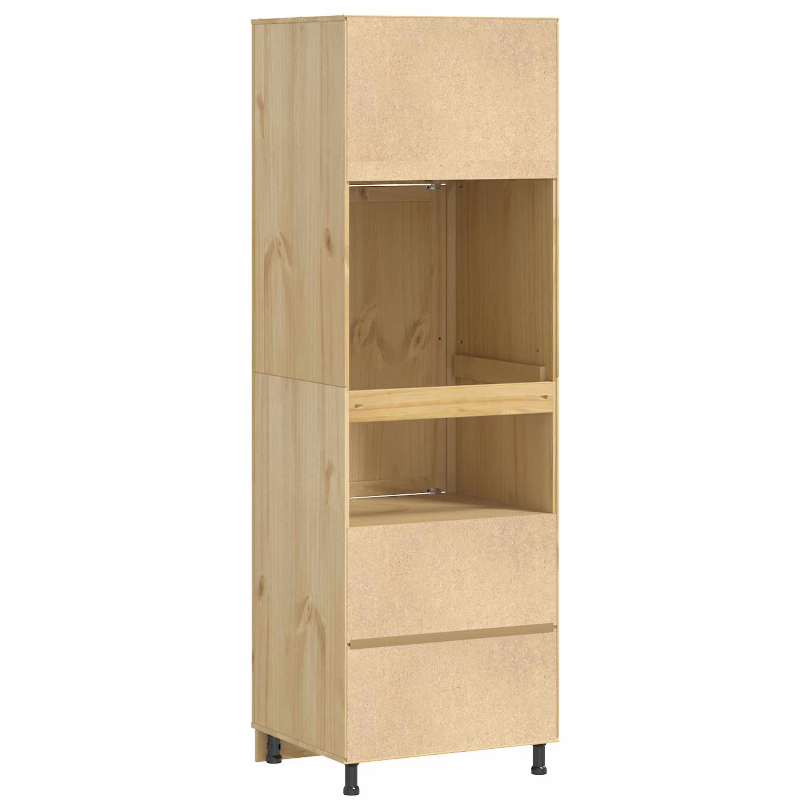 Schrank SKI Honigbraun 60 x 46 x 81,5 cm Massives Kiefernholz