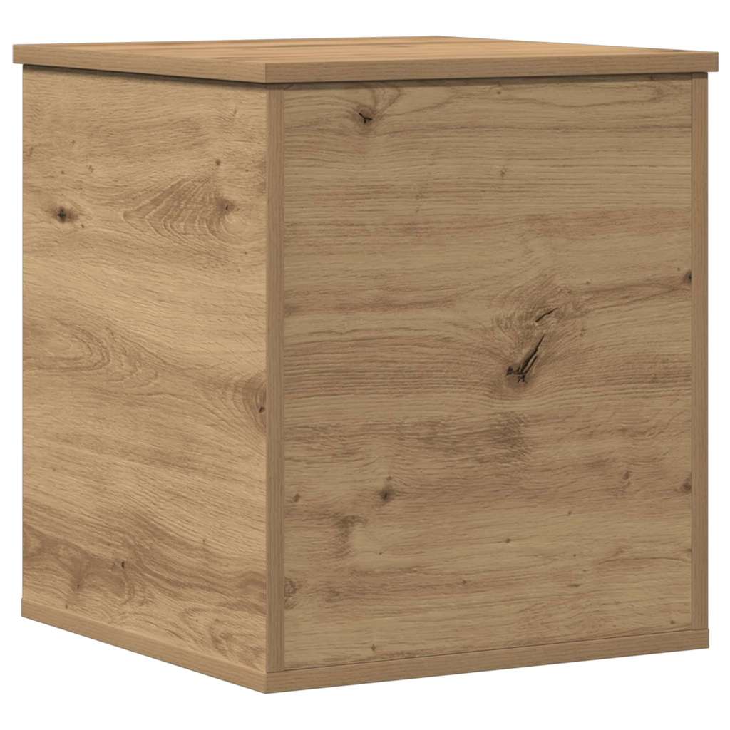 Aufbewahrungstruhe Weiß 84x42x46 cm Holzwerkstoff